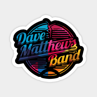 Dave Matthews Band Logo Geometric Magnet