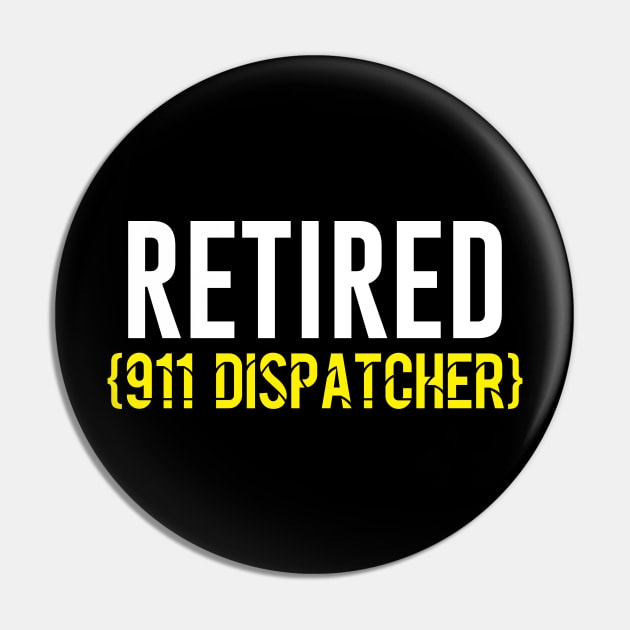 911 Dispatcher Retirement 911 Operator Pin by mstory