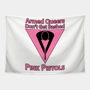 Pink Pistols Tapestry