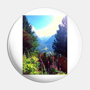 Forest in Switzerland Pin