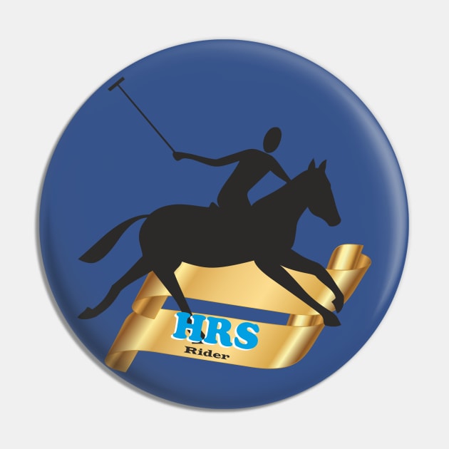 HRS Rider Pin by S.N.International