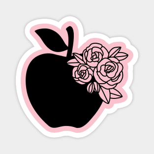 Apple Flower Art Magnet