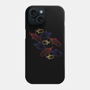 Primary School Of Fish Phone Case