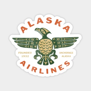 Alaska Airlines 2 by Buck Tee Magnet