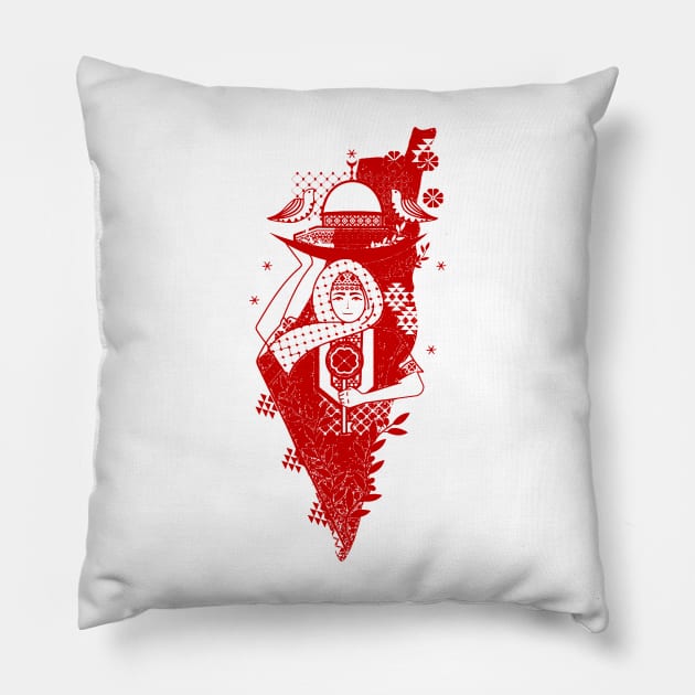 Save Palestine Pillow by Simbada Darurat