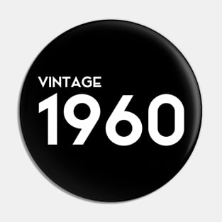 VINTAGE 1960 Pin