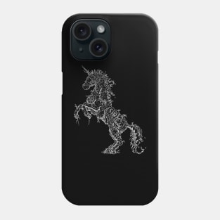 Nature Spirit Unicorn (Unithorn) (white) Phone Case