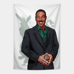 Eddie Murphy - An illustration by Paul Cemmick Tapestry