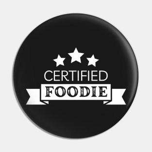 Certified Foodie Pro Pin