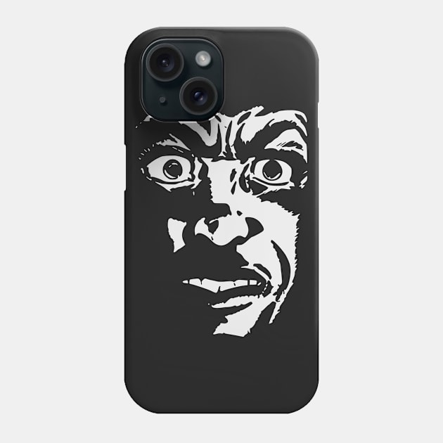 Scary Face Phone Case by redhornet