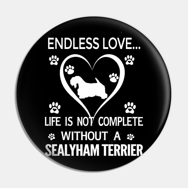 Sealyham Terrier Lovers Pin by bienvaem