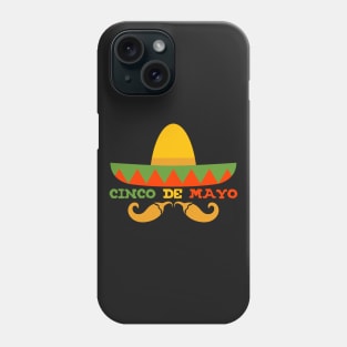 Cinco de Mayo Sombrero and Peppers Phone Case