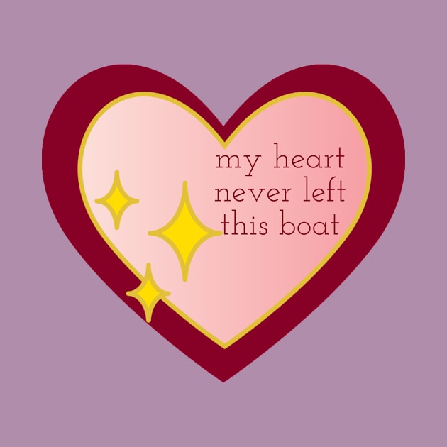 my heart never left this boat by Dawsons Critique Podcast 