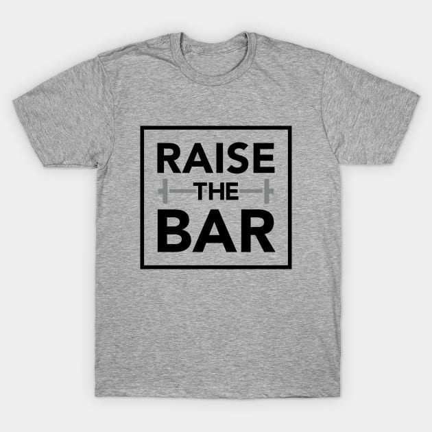 Gymshark Raise the Bar T-Shirt - Black