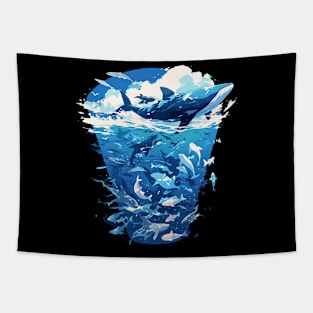 sea animals Tapestry