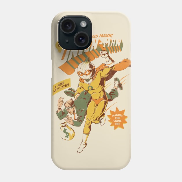 Onion Man Phone Case by Ilustrata