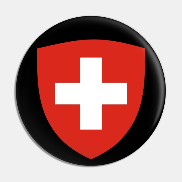 Coat of Arms Switzerland Pin by Virly