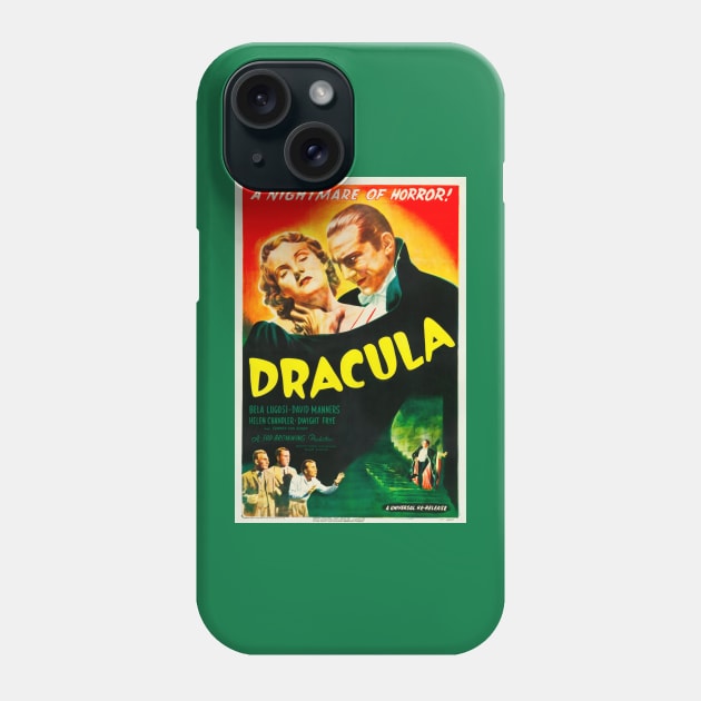 Dracula Poster 2 Phone Case by Eye Conz