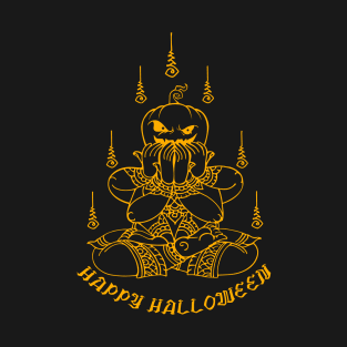 Thai-Inspired Halloween Delight Tee T-Shirt