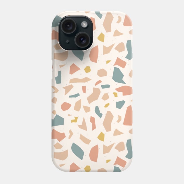 Vibrant Terrazzo Pattern Phone Case by Emily Zigo