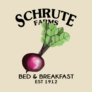 Schrute Farms Bed and Breakfast Art - Eyesasdaggers T-Shirt