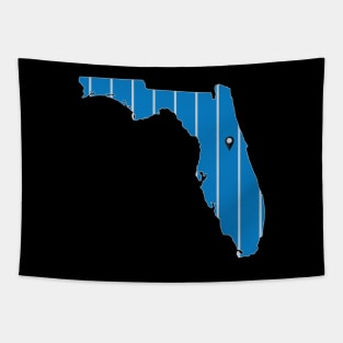 Orlando Basketball Tapestry