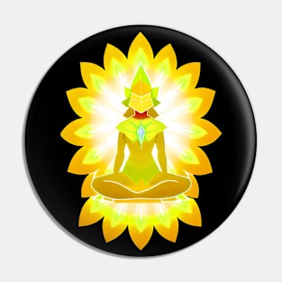 Aura Gold Meditation 02 Pin