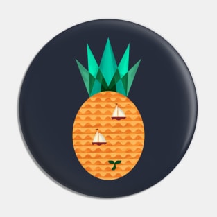 Pineapple Ocean Pin