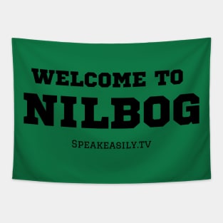 Welcome To Nilbog, Speakeasily Tapestry