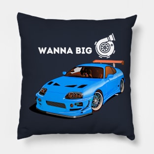 Supra WANNA big turbo Pillow