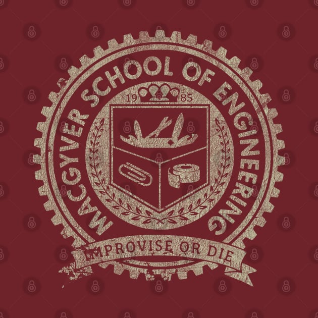 VINTAGE -  MacGyver School of Engineering by jandamuda99