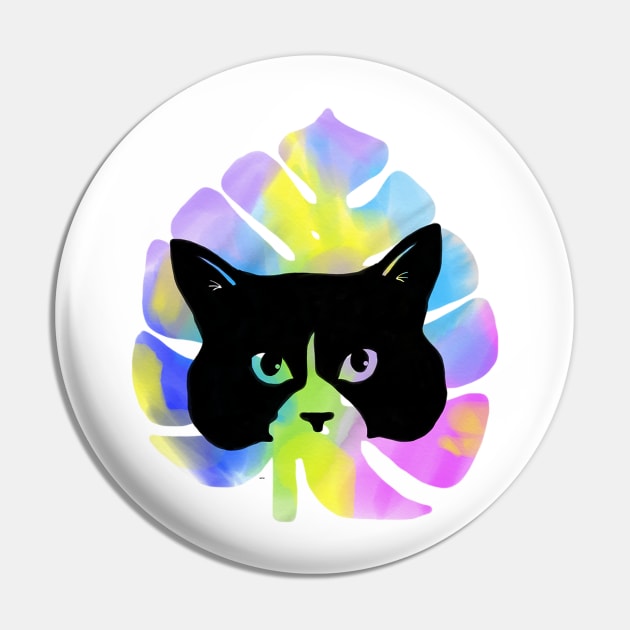 Rainbow Monster Maddie Pin by HousePlantHobbyist