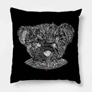 Vampire Horror Halloween Teddy Bear Pillow