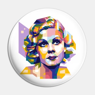 Jean Harlow Pin