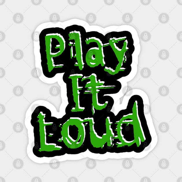 Nintendo "Play It Loud" Green LG Logo Magnet by RoboChop