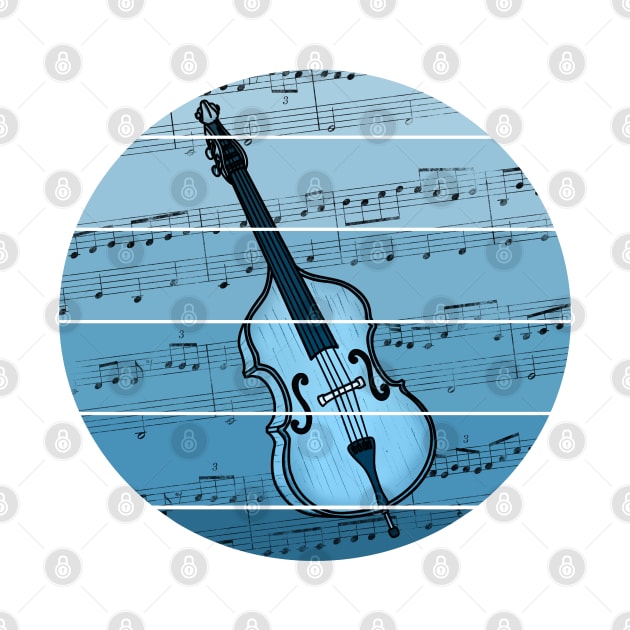 Jazz Bassist Music Notation Double Bass Teacher Musician by doodlerob