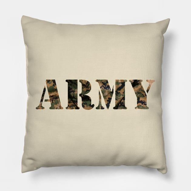 ARMY Pillow by WEKA GRAFIKA