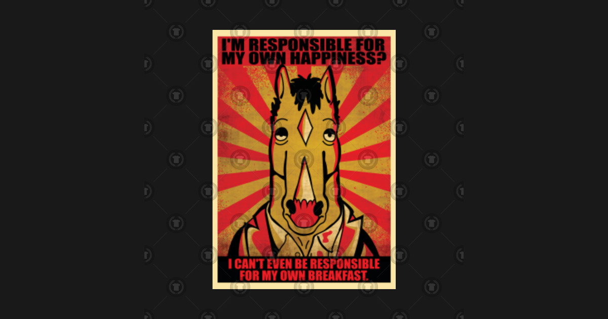 Bojack - Bojack Horseman - Posters and Art Prints | TeePublic