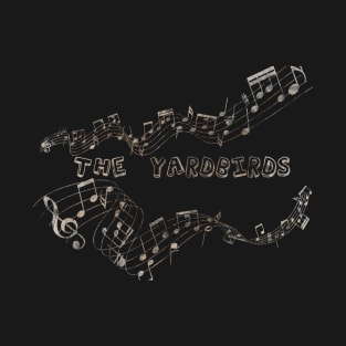 Musical Notes Vintage - The Yardbirds T-Shirt