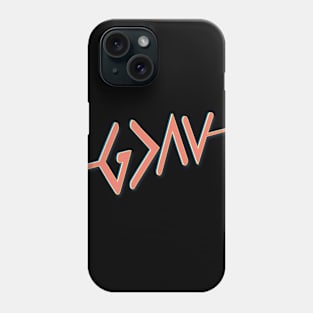 God is Greater Than The Highs and Lows with Arrow, Christian, Faith, Symbols Phone Case