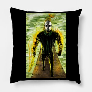 Jason in Fuego 2 Pillow