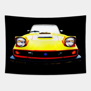 Saab Sonett III 1970s classic car high contrast Tapestry