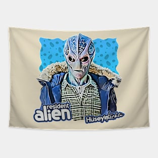 im not alien Tapestry