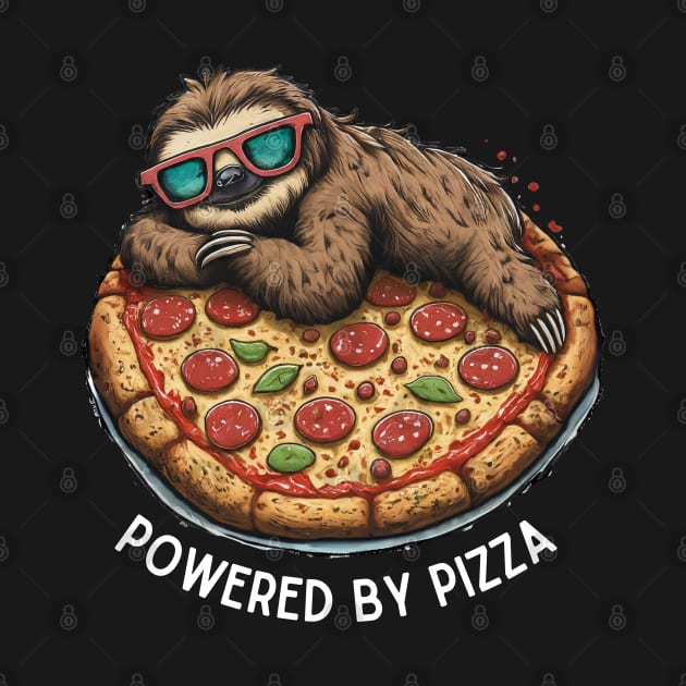 Sloth Life: Powered by Pizza by JollyCoco