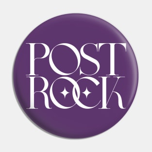 POST ROCK Pin