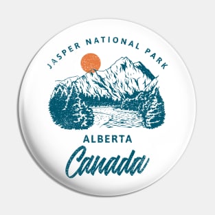 Jasper National Park Alberta Canada Pin