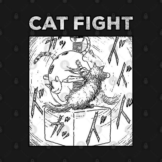 Cat Fight by DeathAnarchy