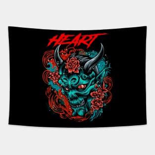 HEART BAND MERCHANDISE Tapestry