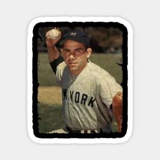 Yogi Berra - Catcher For The New York Yankees, 1951 Magnet