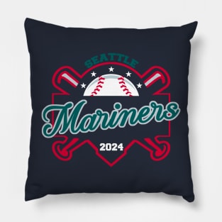 Mariners Baseball Pillow